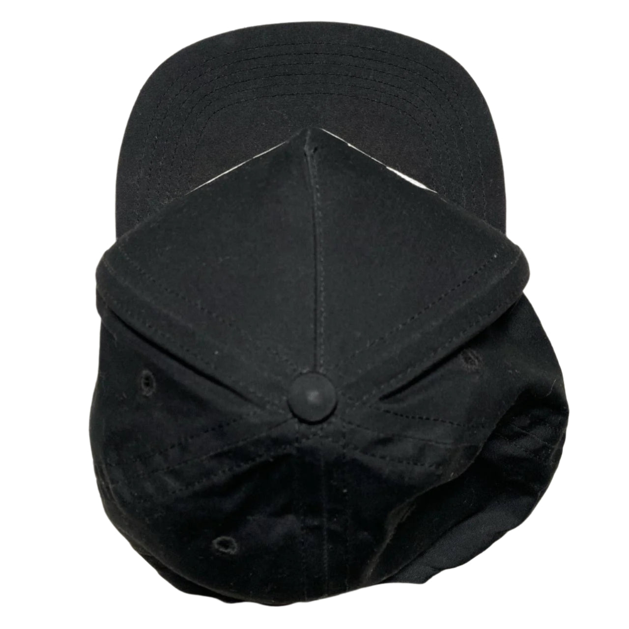 Supreme Black and White Snapback Cap
