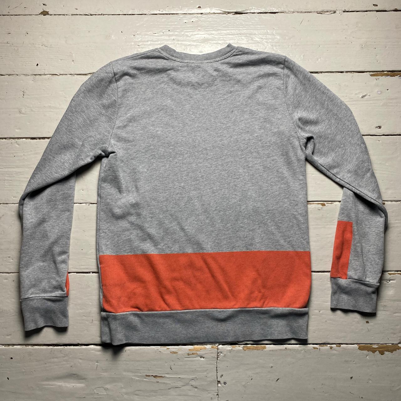 Carhartt WIP Grey and Orange Jumper