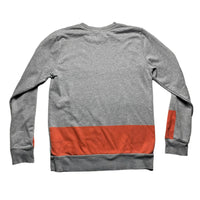 Carhartt WIP Grey and Orange Jumper (S)