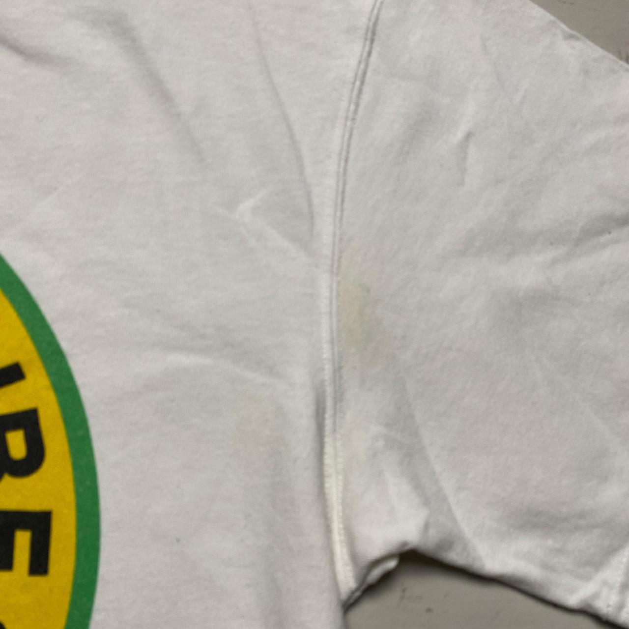 Judah Tribe White Yellow Green and Blue T Shirt (L)