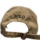 Polo Ralph Lauren Beige Cream and Olive Green Vintage Cap