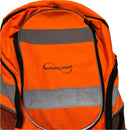 Newham London Reflective Orange and Silver Backpack Bag