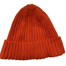 Diesel Orange Red and Black Beanie Hat