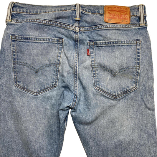 Levis 512 Slim Light Blue Jeans (32W)