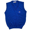 Vintage 90’s workwear Blue Vest Gilet Jumper (S)