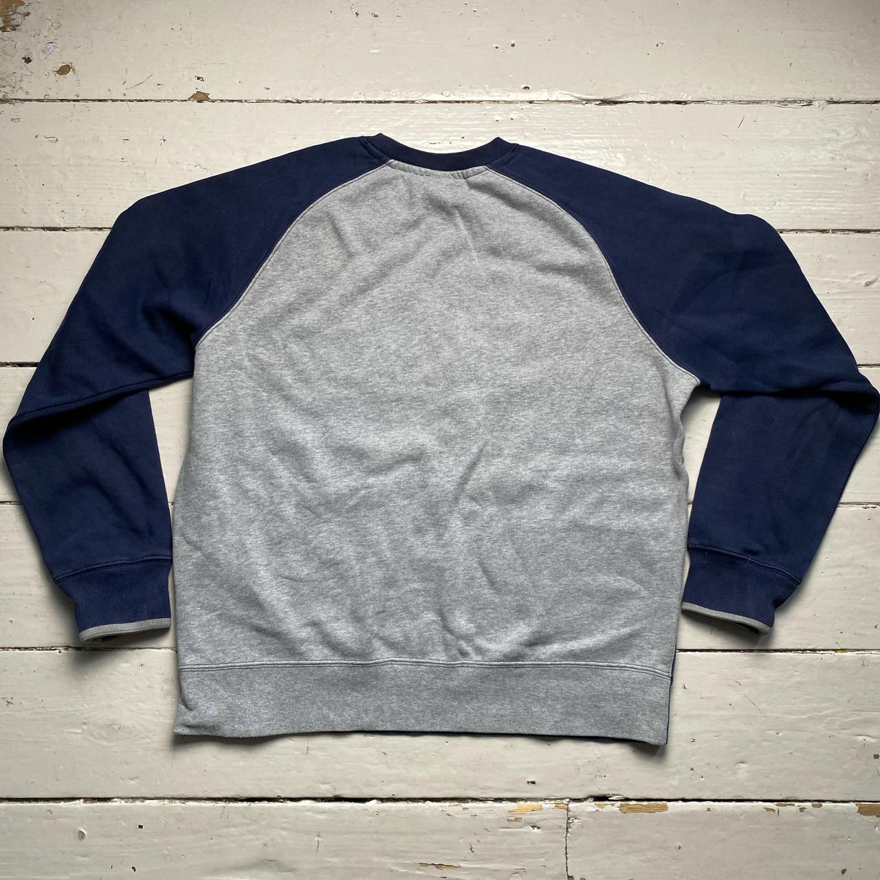 Nike Air Navy Blue and Grey Jumper