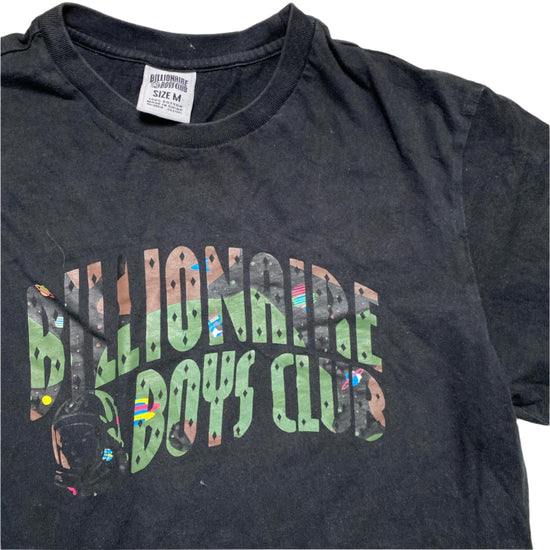 Billionaire Boys Club Black Camouflage Logo T Shirt (M)