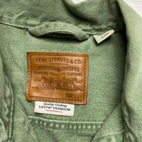 Levis Green Denim Jacket (XL)