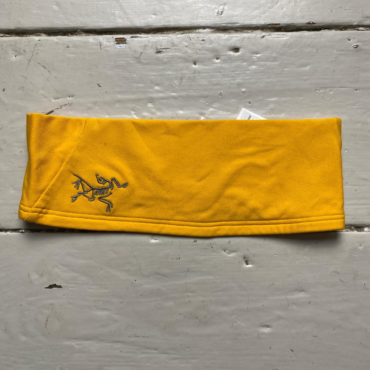 ArcTeryx Rho Headband Yellow and Grey