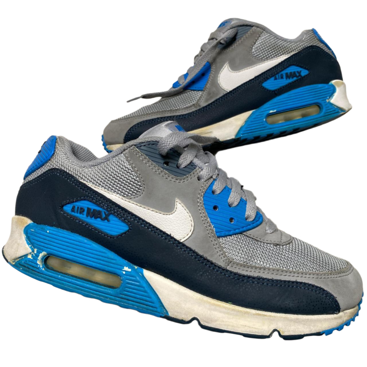 Nike Air Max 90 Blue Grey and White (UK 8)