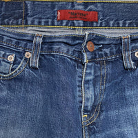 Levis 559 03 Womens Marissa Distressed Flared Jeans