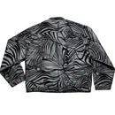 Classic Jeans Vintage 90’s Baggy Denim Jacket Silver and Black (2XL)