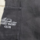 A1 Denim Soho Yacht Club Black Baggy Carpenter Cargo Denim Jeans (34W)