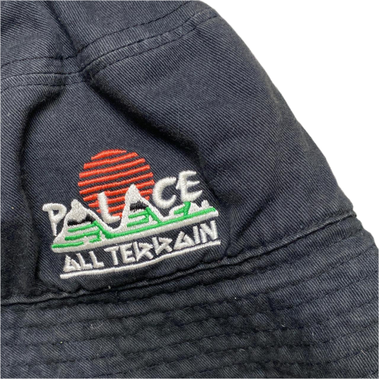 Palace All Terrain Black Red and White Bucket Hat