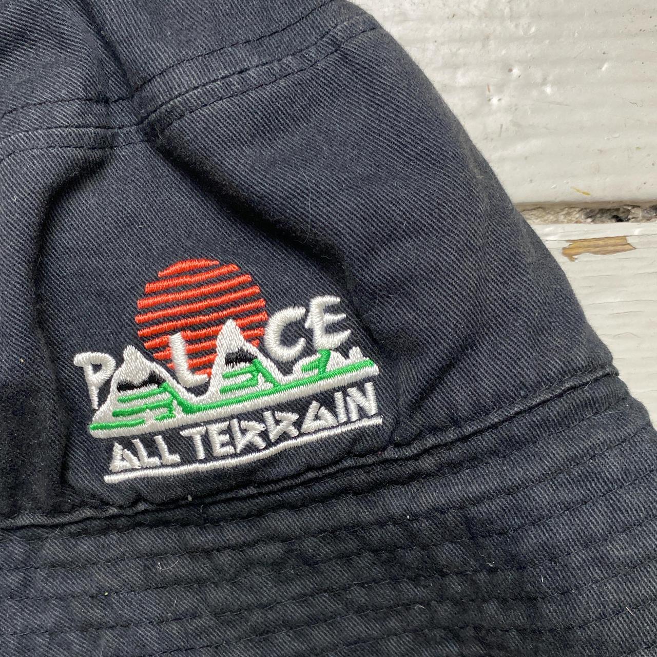 Palace All Terrain Black Red and White Bucket Hat