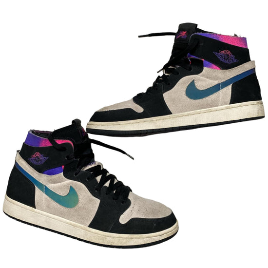 Nike Jordan 1 PSG Zoom White Black and Purple (UK 11.5)