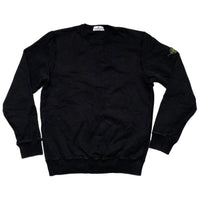 Stone Island Junior Black Crewneck Jumper (S)