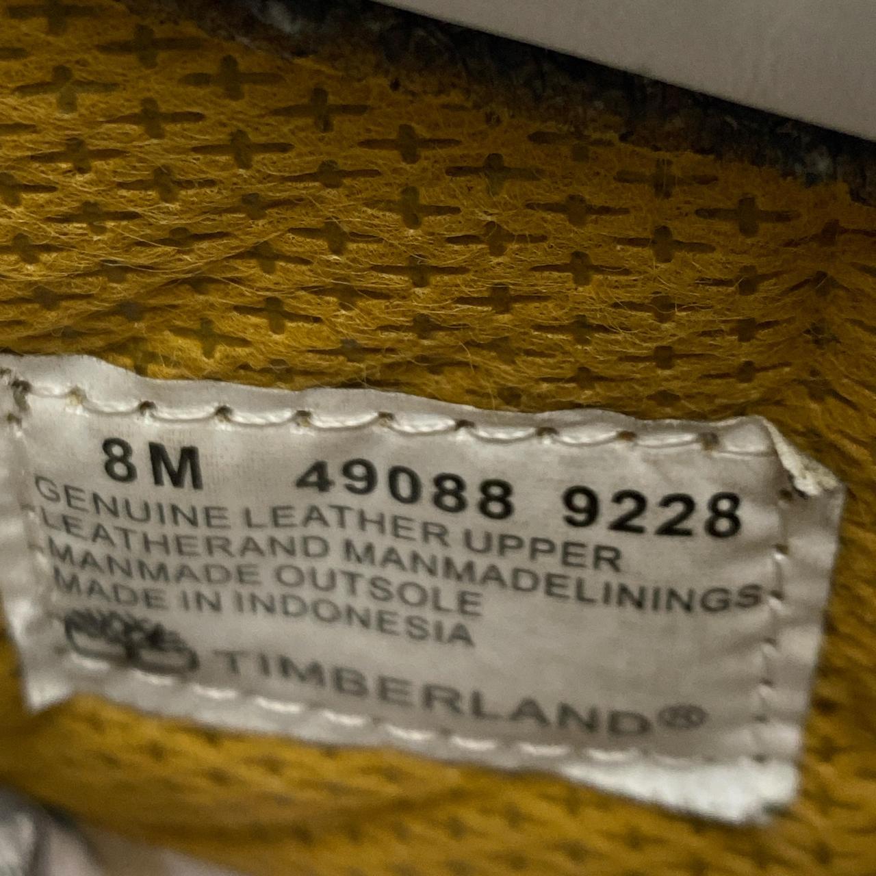 Timberland White Leather Boots (UK 8M)