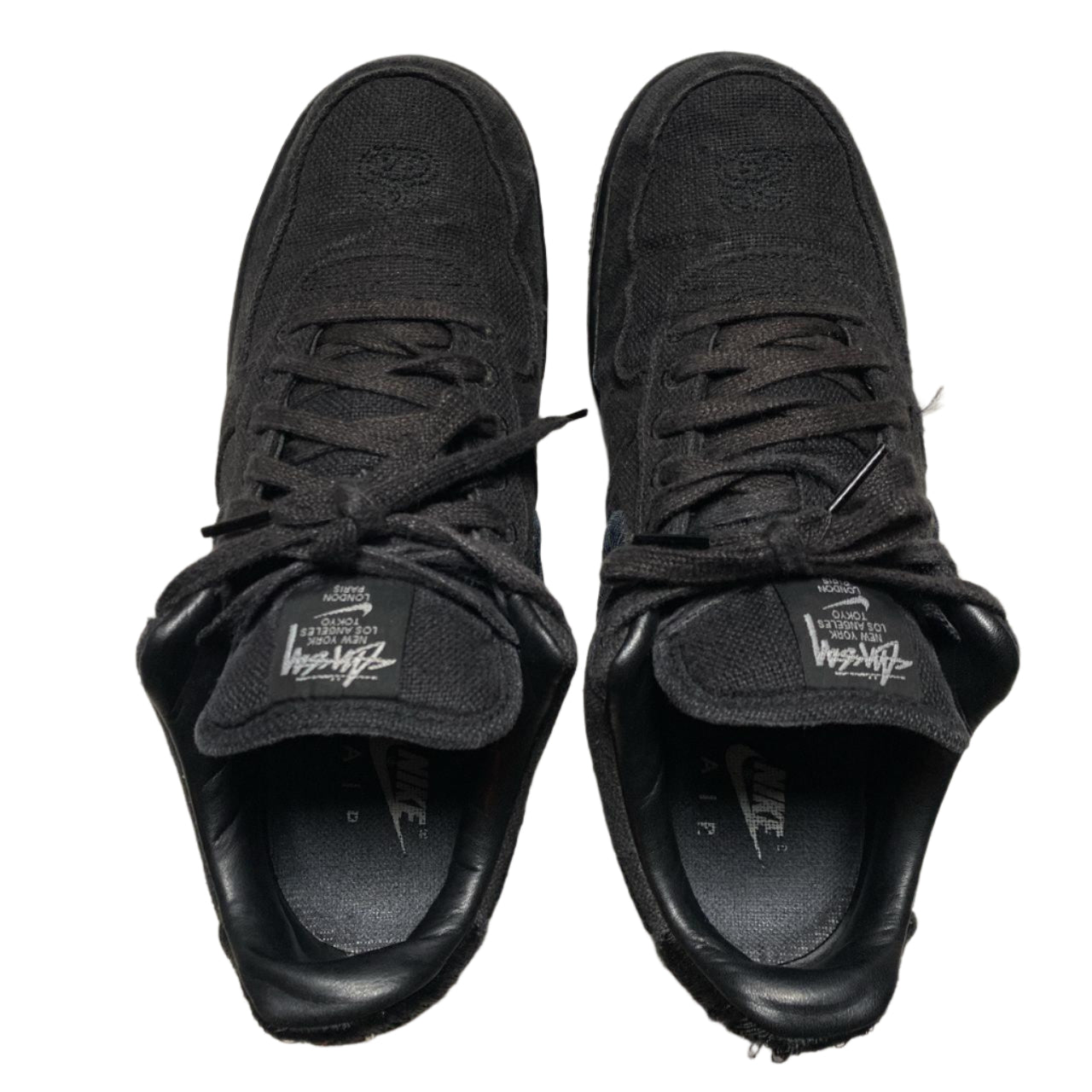 Nike Air Force 1 Stussy Black (UK 9)
