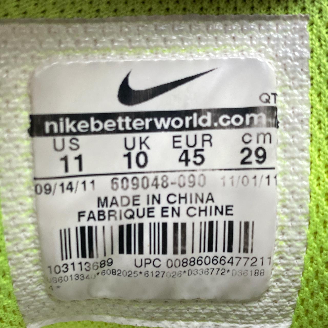 Nike Air Max 95 Black and Neon Green 2011 (UK 10)