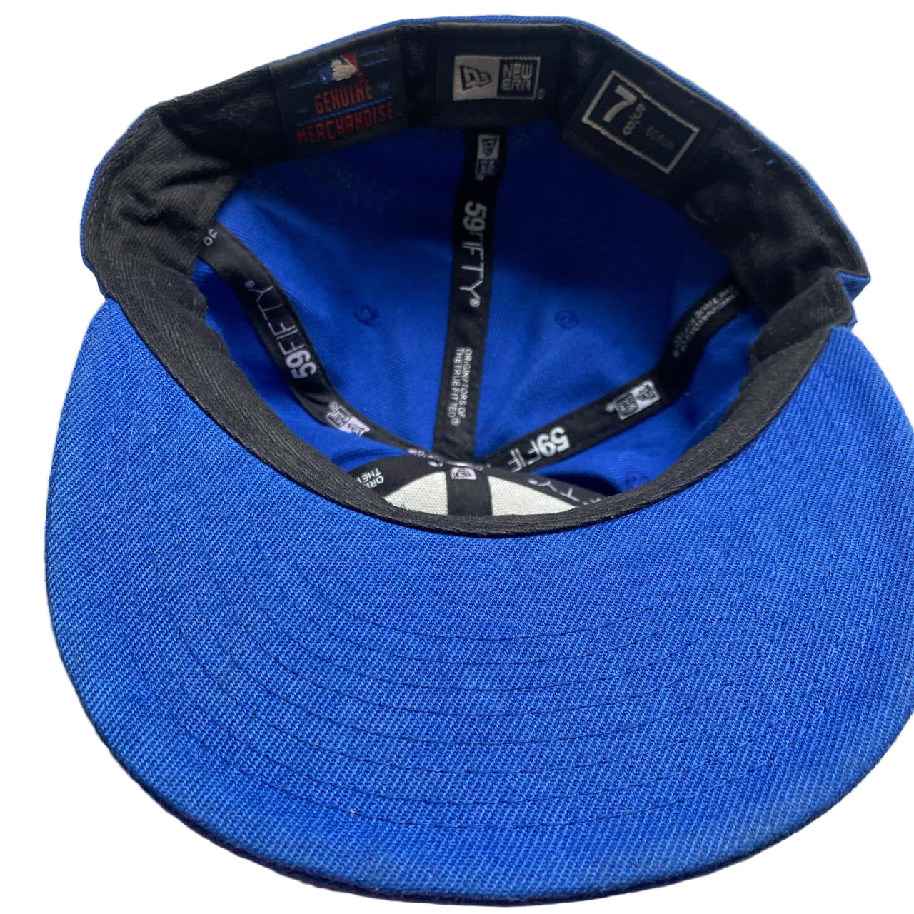 New York Yankees Blue and White Fitted Hat
