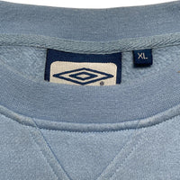 Umbro Vintage Light Blue And White Jumper (XL)