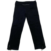 B Side Wale Adeyemi Black and White Baggy Y2K Grime Joggers (L)
