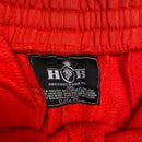 Hood Boyz Vintage 90’s y2k Red Baggy Jogger Bottoms  (2XL)