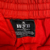 Hood Boyz Vintage 90’s y2k Red Baggy Jogger Bottoms  (2XL)