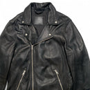 All Saints Black Leather Biker Jacket (S)