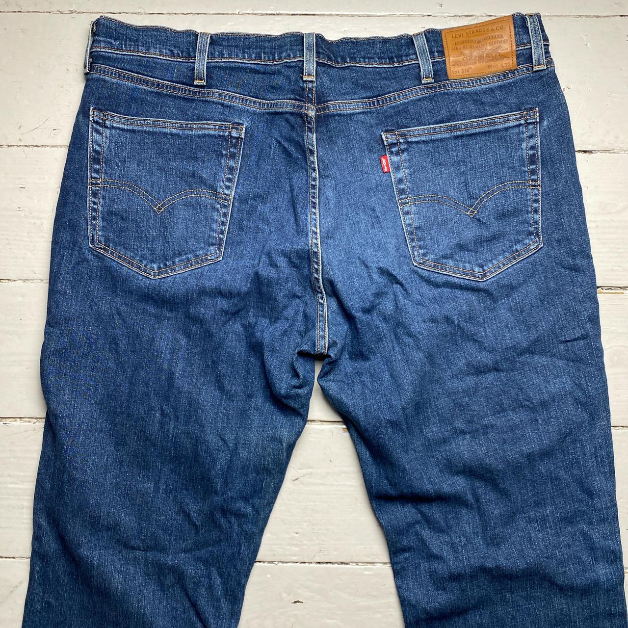 Levis 514 Navy Blue Baggy Jeans