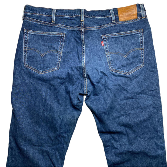 Levis 514 Navy Blue Baggy Jeans (40W)