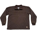 Carhartt 90’s Brown Vintage Quarter Zip Jumper (L)
