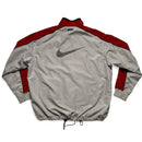 Nike Vintage Clima Fit Y2K Silver Black and Red Shell Tracksuit Jacket