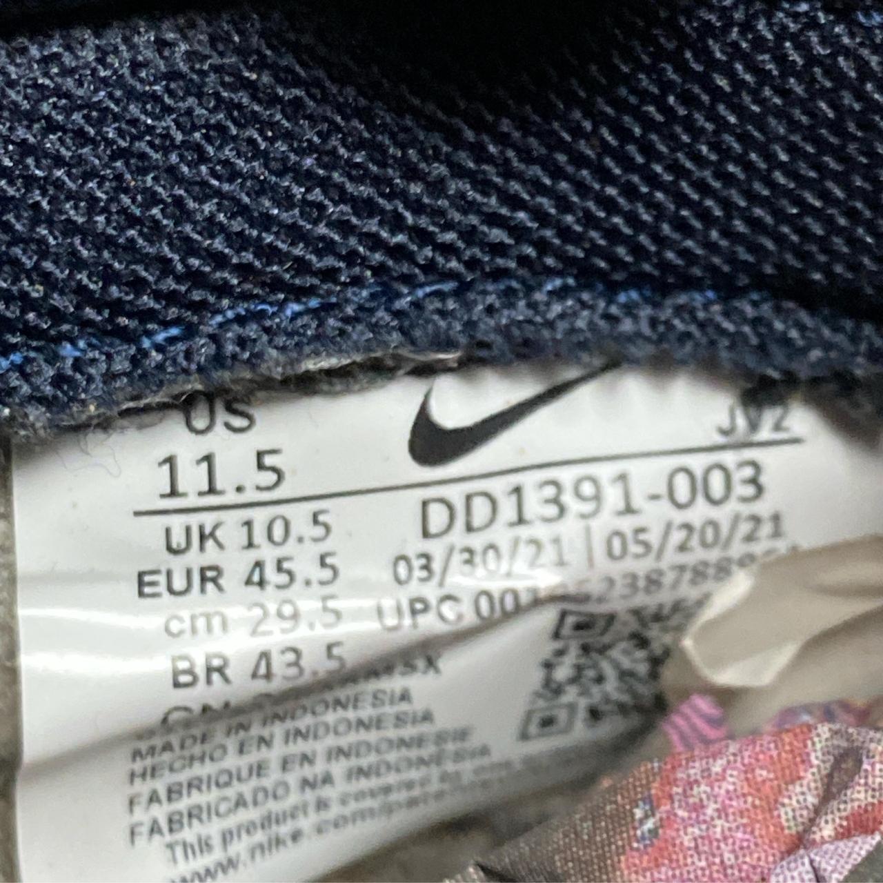 Nike Dunk Low Navy and Grey (UK 10.5)