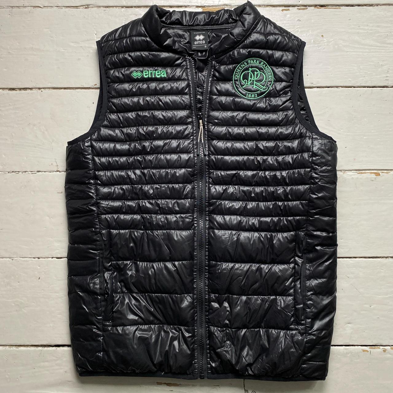 QPR Queens Park Rangers Black and Green Errea Gilet