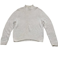 Polo Ralph Lauren Vintage White Thick Knit Jumper White (XL)