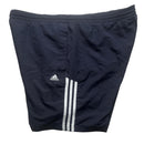 Adidas Navy and White Shell Shorts (XL)