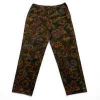 Talbots Vintage Suede Brushed Velvet Womens Floral Trousers (12)