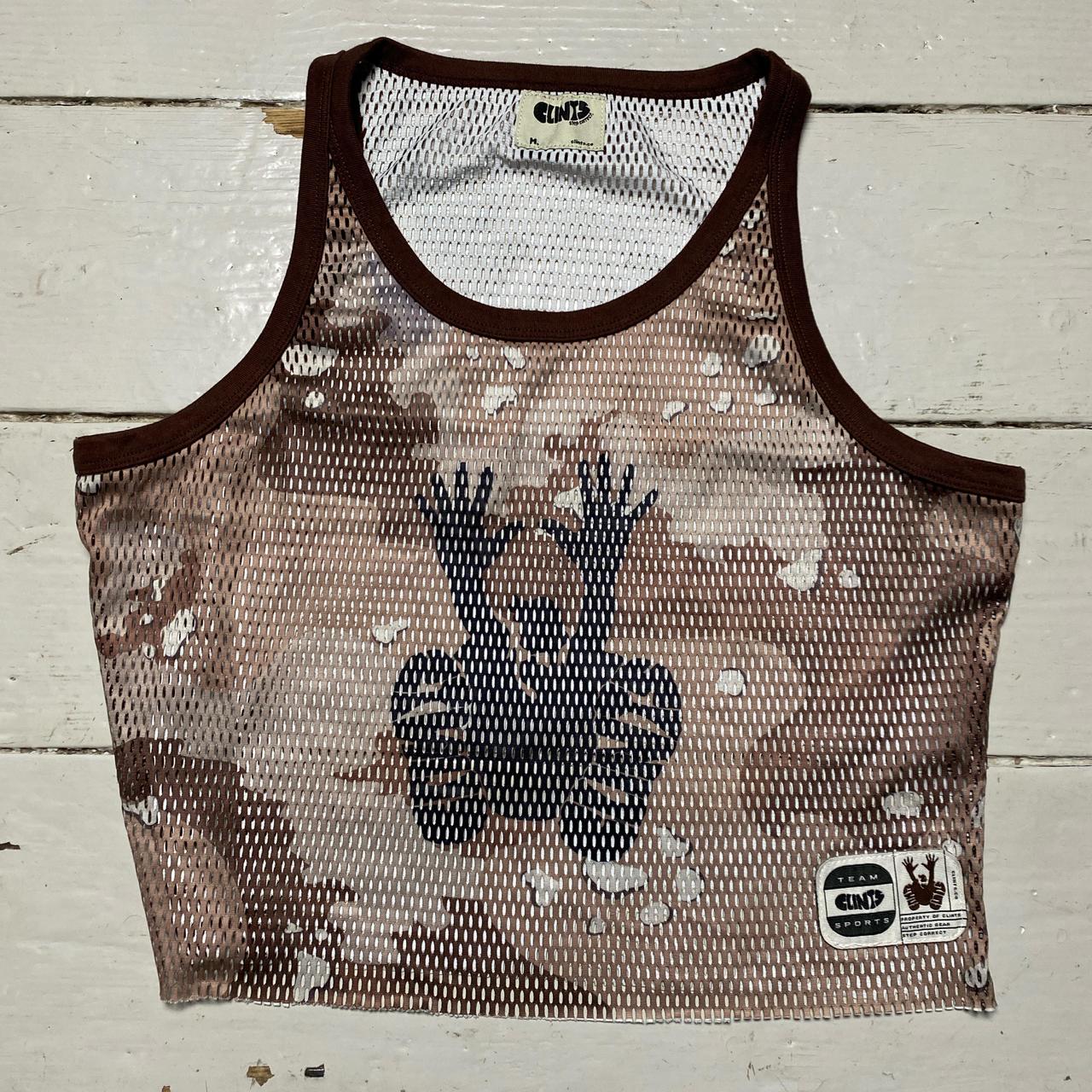 Clints Mesh Tank Top Camouflage Vest