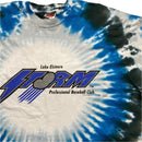 Lake Elsinore Storm Baseball Vintage 90’s Tie Dye T Shirt (2XL)