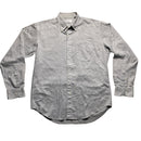 Yves Saint Laurent YSL Vintage Grey Long Sleeve Shirt (L)