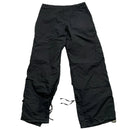 Nike Baggy Cargo Black and White Small Swoosh Bottoms (10)