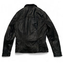 All Saints Black Leather Biker Jacket (S)