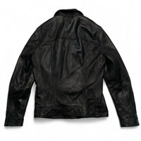 All Saints Black Leather Biker Jacket (S)