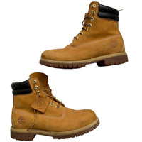 Timberland Nubuck Brown Hi Boots (UK 8)