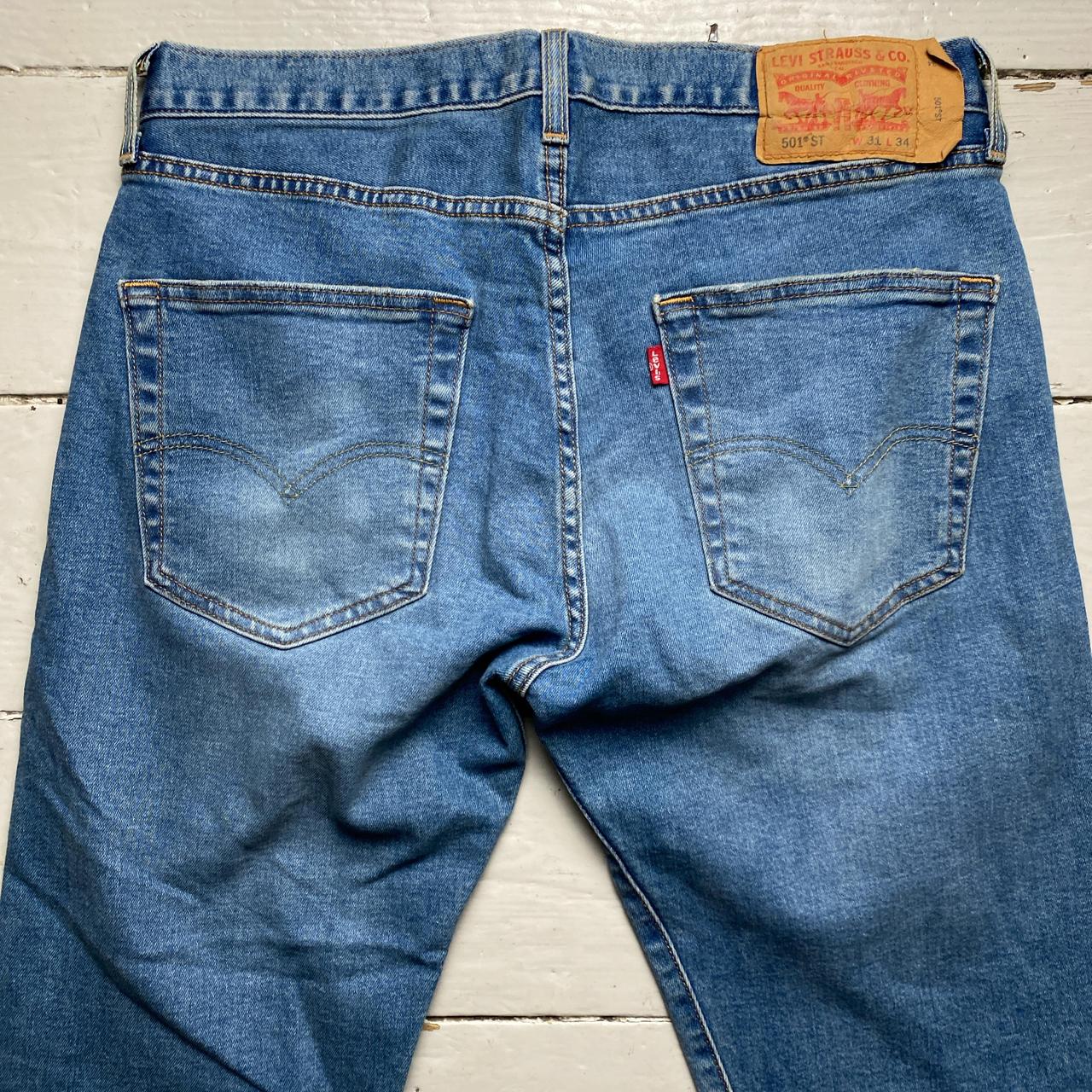 Levis 501 ST Light Blue Jeans