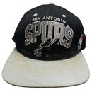 San Antonio Spurs NBA Black and Grey Snapback Cap