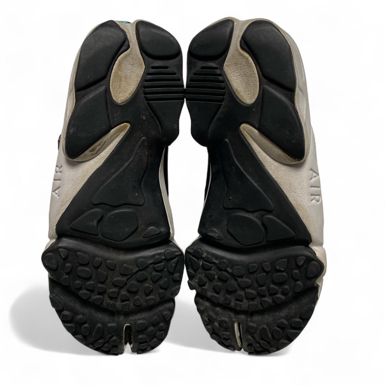 Nike Air Rift Black and Green Tabi Toe Sandal Trainers