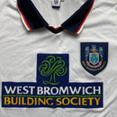 West Brom Vintage Style Merchandise Jersey White and Navy (L)